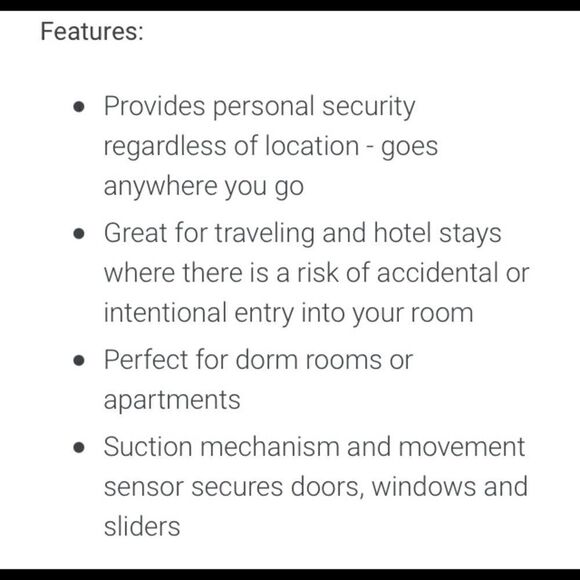 Damsel in Defense Step Off Portable Entry Alarm - Picture 3 of 8